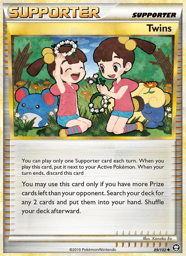 Twins - Triumphant Pokemon Card