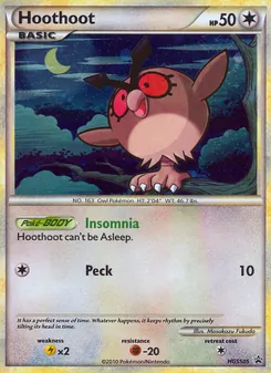 Hoothoot - HGSS Black Star Promos
