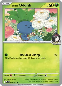 Erika's Oddish - Ascended Heroes