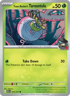 Team Rocket's Tarountula - Ascended Heroes