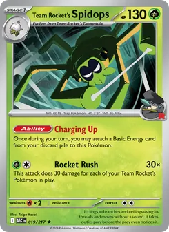 Team Rocket's Spidops - Ascended Heroes