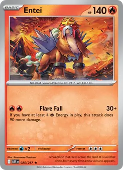 Entei - Ascended Heroes