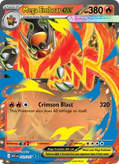 Mega Emboar ex - Ascended Heroes