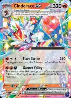 Cinderace ex - Ascended Heroes