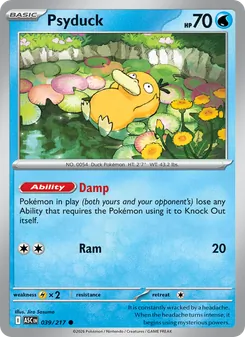 Psyduck - Ascended Heroes
