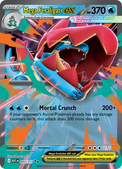Mega Feraligatr ex - Ascended Heroes
