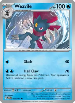 Weavile - Ascended Heroes