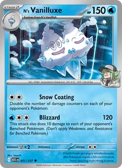 N's Vanilluxe - Ascended Heroes