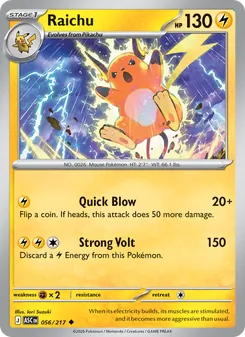 Raichu - Ascended Heroes