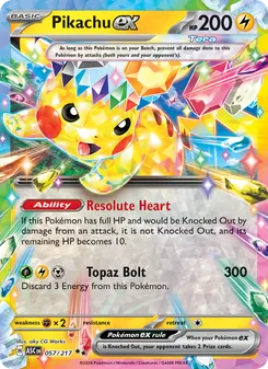 Pikachu ex - Ascended Heroes