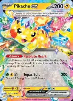 Pikachu ex - Ascended Heroes