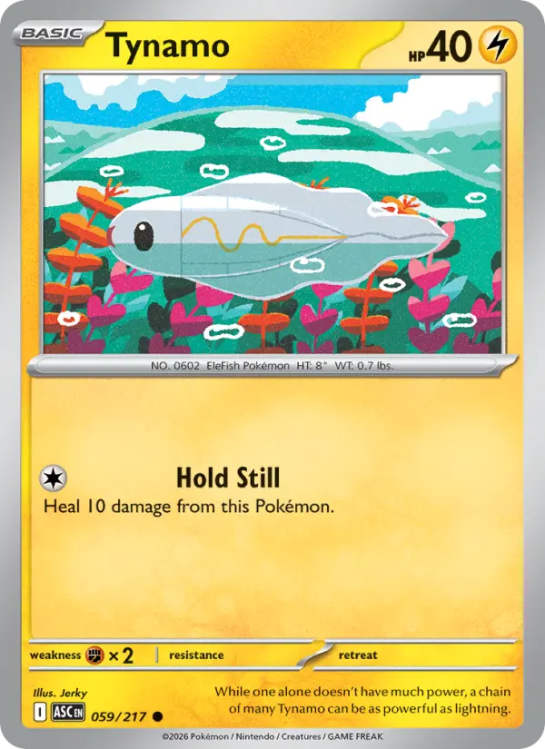 Tynamo - Ascended Heroes Pokemon Card