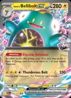 Iono's Bellibolt ex - Ascended Heroes