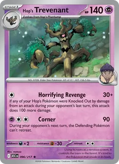 Hop's Trevenant - Ascended Heroes