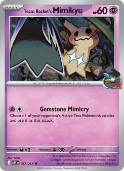 Team Rocket's Mimikyu - Ascended Heroes