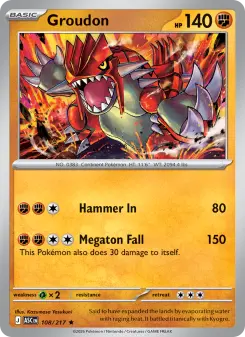 Groudon - Ascended Heroes