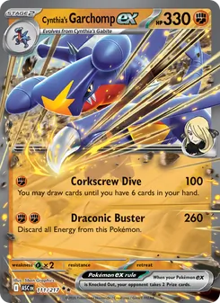 Cynthia's Garchomp ex - Ascended Heroes