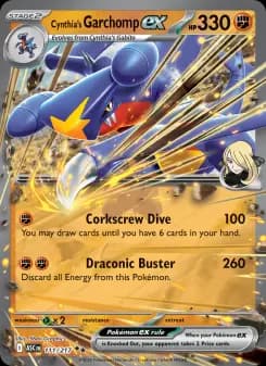 Cynthia's Garchomp ex - Ascended Heroes