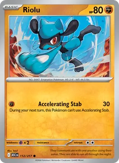 Riolu - Ascended Heroes
