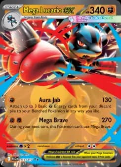 Mega Lucario ex - Ascended Heroes