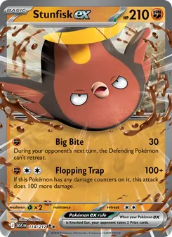 Stunfisk ex - Ascended Heroes