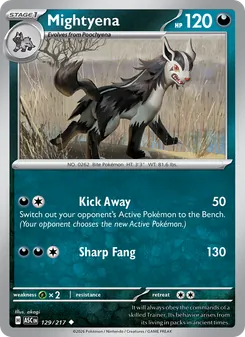Mightyena - Ascended Heroes