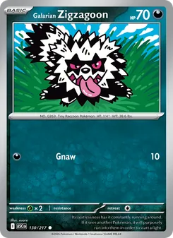 Galarian Zigzagoon - Ascended Heroes