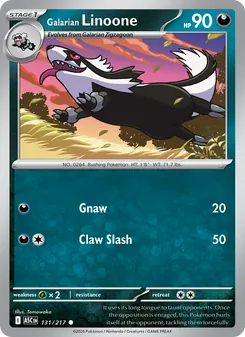 Galarian Linoone - Ascended Heroes