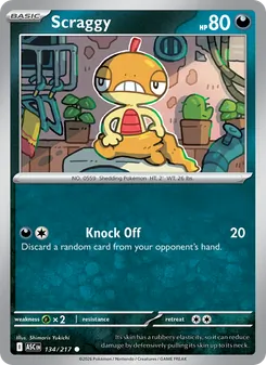 Scraggy - Ascended Heroes