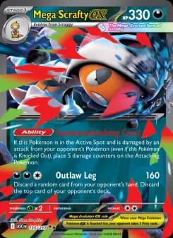 Mega Scrafty ex - Ascended Heroes