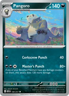 Pangoro - Ascended Heroes