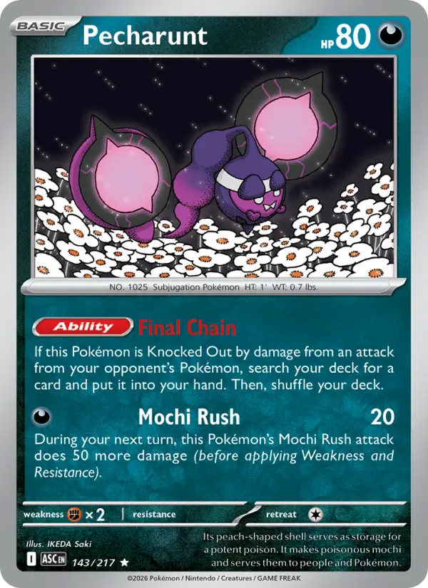Pecharunt - Ascended Heroes Pokemon Card