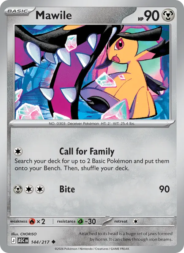 Mawile - Ascended Heroes Pokemon Card