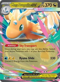 Mega Dragonite ex - Ascended Heroes
