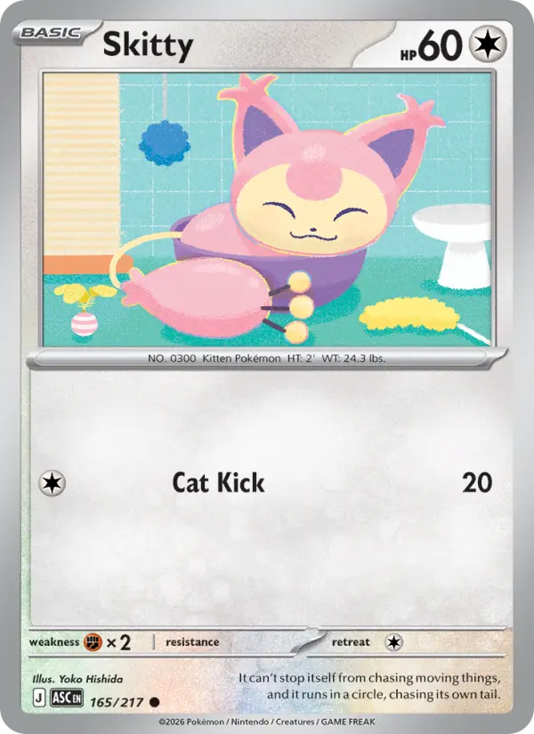 Skitty - Ascended Heroes Pokemon Card