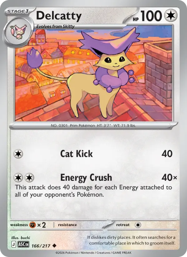 Delcatty - Ascended Heroes Pokemon Card