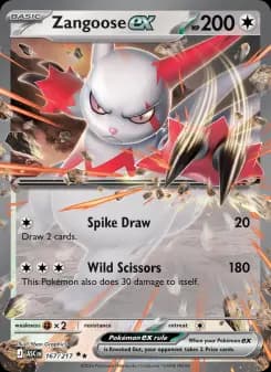 Zangoose ex - Ascended Heroes