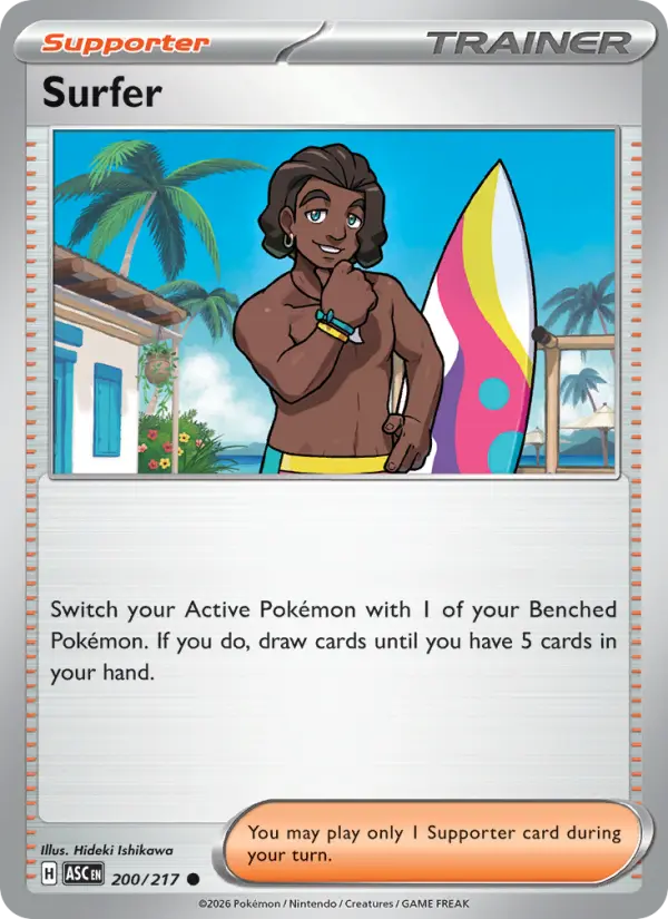 Surfer - Ascended Heroes Pokemon Card