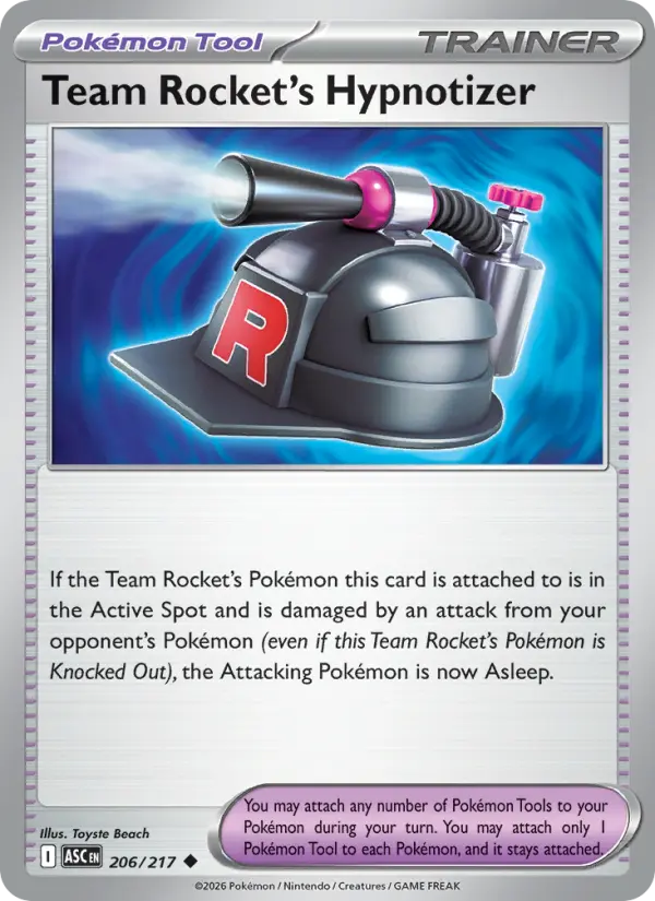 Team Rocket's Hypnotizer - Ascended Heroes Pokemon Card