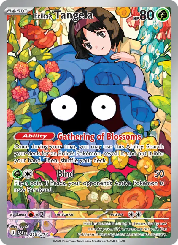 Erika's Tangela - Ascended Heroes Pokemon Card