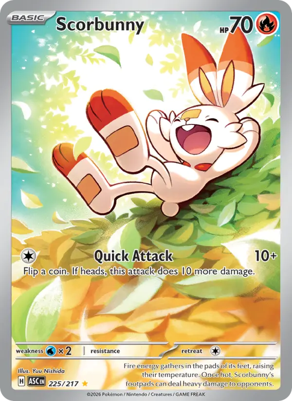 Scorbunny - Ascended Heroes Pokemon Card