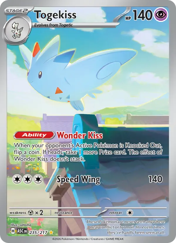 Togekiss - Ascended Heroes Pokemon Card