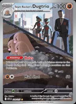 Team Rocket's Dugtrio - Ascended Heroes