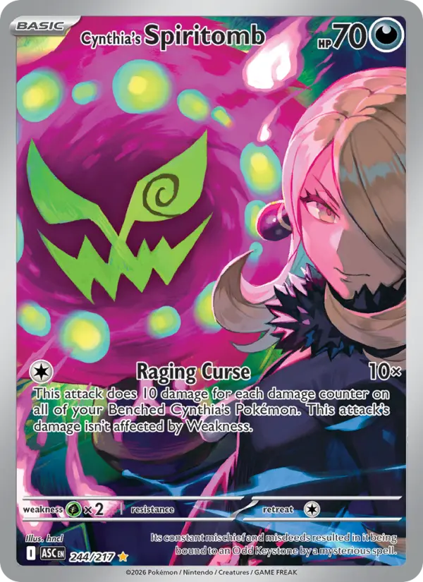 Cynthia's Spiritomb - Ascended Heroes Pokemon Card