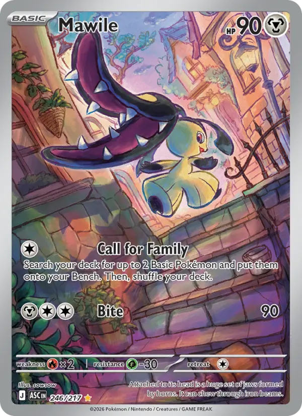 Mawile - Ascended Heroes Pokemon Card