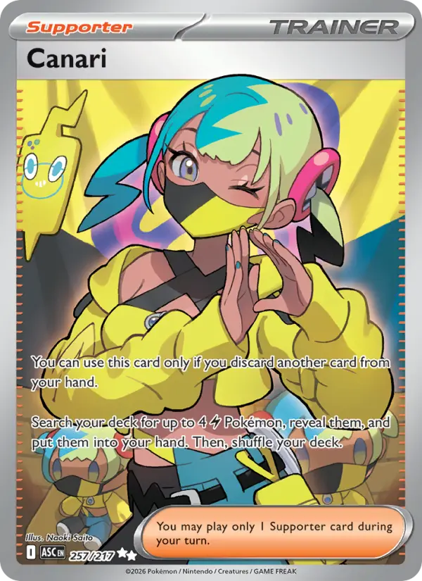 Canari - Ascended Heroes Pokemon Card