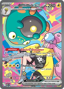 Iono's Bellibolt ex - Ascended Heroes