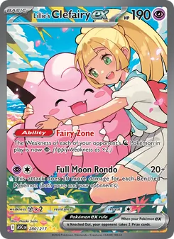 Lillie's Clefairy ex - Ascended Heroes