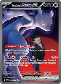 Team Rocket's Mewtwo ex - Ascended Heroes