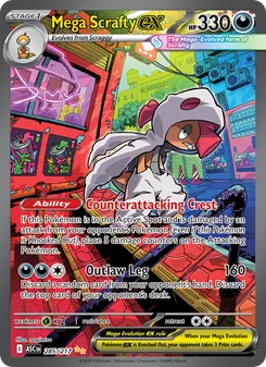 Mega Scrafty ex - Ascended Heroes